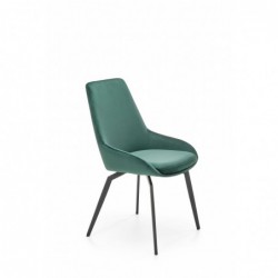 Krzesło metalowe K479 ciemny zielony Halmar