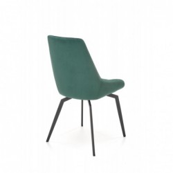 Krzesło metalowe K479 ciemny zielony Halmar