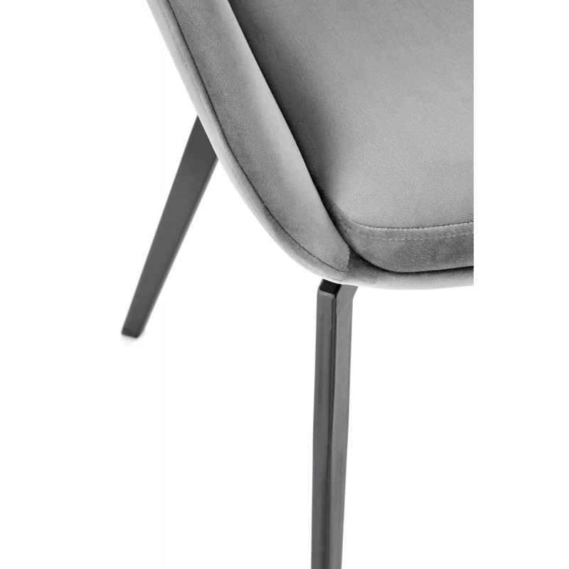 Krzesło metalowe K479 popiel Halmar