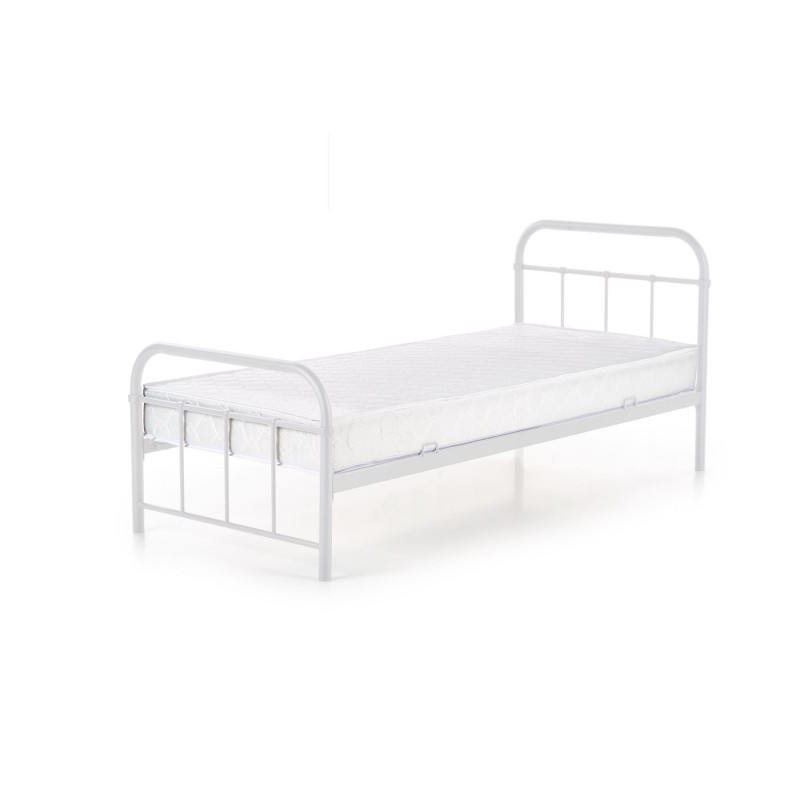 Łóżko LINDA 90cm białe Halmar