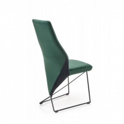 Krzesło metalowe K485 ciemny zielony Halmar