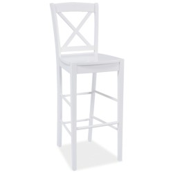 Krzesło Barowe CD-964 Białe...