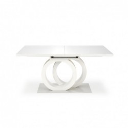 GALARDO stół rozkładany, biały / złoty Halmar