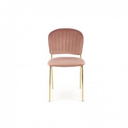 K499 krzesło różowy Halmar
