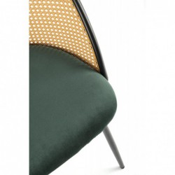 K508 krzesło ciemny zielony Halmar