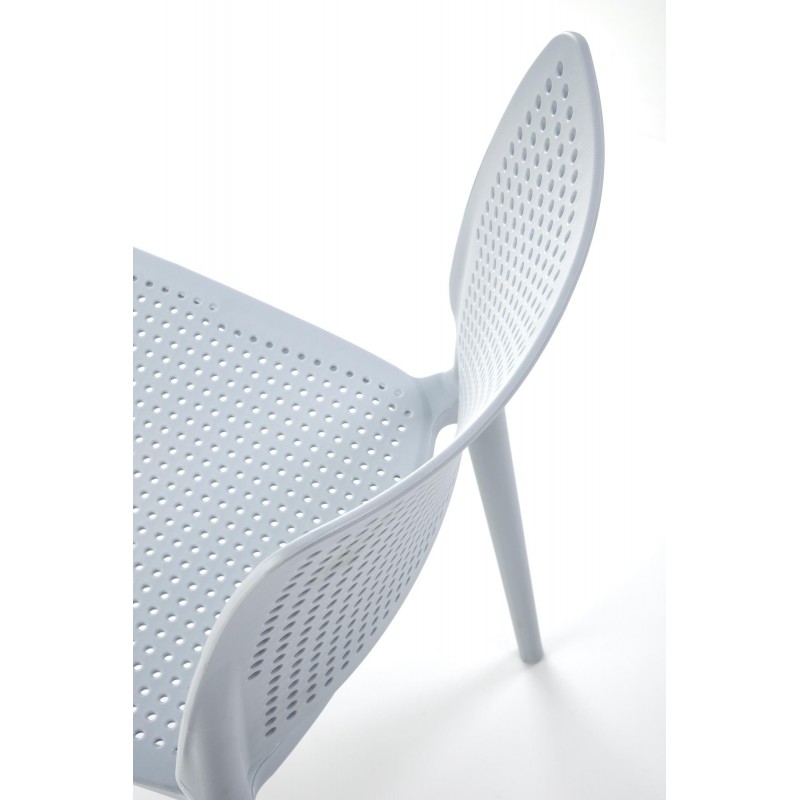 K514 krzesło jasny niebieski Halmar