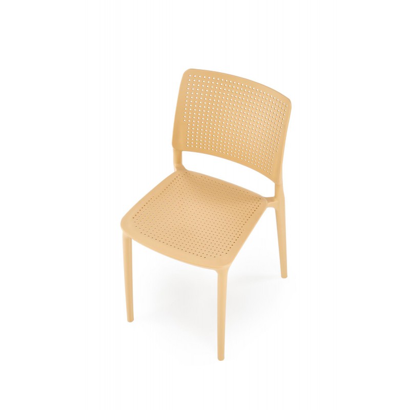K514 krzesło pomarańczowy Halmar