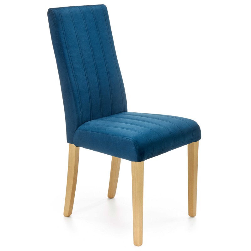 Krzesło drewniane DIEGO 3 dąb miodowy pikowane Halmar