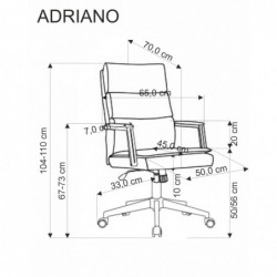 Fotel obrotowy ADRIANO...