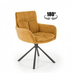 Krzesło K495 musztardowe...